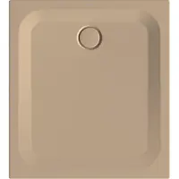 Bette BetteUltra Rechteck-Duschwanne mit Minimum-Wannenträger, 1000x900x25mm, 1660-425T1, Farbe: Greige