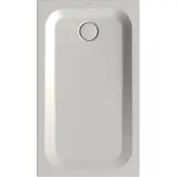 Bette BetteUltra Rechteck-Duschwanne mit Minimum-Wannenträger, 1200x700x35mm, GlasurPlus, 5979-423PLUS,T1