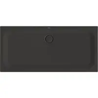 Bette BetteUltra Rechteck-Duschwanne mit Minimum-Wannenträger und BetteAntirutsch Pro, 1600x750x35mm, 5953-401AE,T1, Farbe: Anthracite