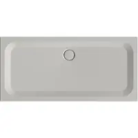 Bette BetteUltra Rechteck-Duschwanne mit Minimum-Wannenträger und BetteAntirutsch Pro, 1600x750x35mm, 5953-410AE,T1
