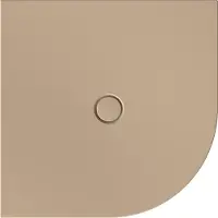 Bette BetteFloor Corner Duschwanne, Radius 500mm, 100x100cm