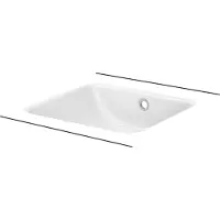 Bette A135-000PW Waschtische Rechteck One Unterbau