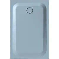Bette BetteUltra Rechteck-Duschwanne mit Minimum-Wannenträger, 1200x800x35mm, 1680-418T1
