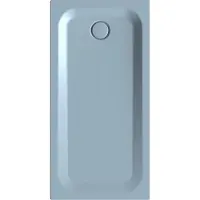 Bette BetteUltra Rechteck-Duschwanne mit Minimum-Wannenträger, 1400x700x35mm, GlasurPlus, 5824-418PLUS,T1