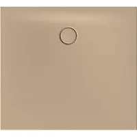 Bette BetteFloor Side Duschwanne mit BetteGlasurPlus, 1000x900mm, 3385-425PLUS, Farbe: Greige