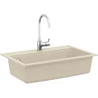 vidaXL Waschbecken Beige 795 x 505 mm Granit