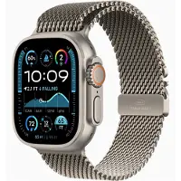 Apple Watch Ultra 2 GPS + Cellular 49mm - Titanium Case with Titanium Milanese Loop - S