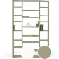 Temahome »Valsa 02« Bücherregal Grau matt