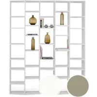 Temahome »Valsa 04« Bücherregal Grau matt