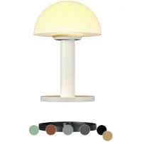 Villeroy & Boch Bergamo LED-Akkuleuchte-Weiß-mit LED (2200K/2700K)