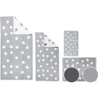 Done. Duschtücher "DAILY SHAPES", (4 St., 4 Duschtücher)