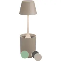 Sompex PEEKY Akku-Tischleute - Plant-Growing-Light olivgrün