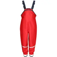 Playshoes Regenlatzhose Textilfutter in Rot | Gr.: 92