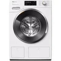Miele WWJ880 WPS PWash&TDos&Steam W1 White Edition Waschmaschine (9 kg, 1600 U/Min., A, Flusenfilter, Fremdkörperfilter)
