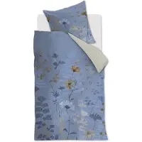 Beddinghouse Bettwäsche Nala Blau Mako-Satin-155 x 220 cm