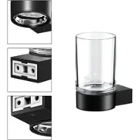 Keuco Zahnputzbecher Plan Black Selection schwarz matt 14950379000