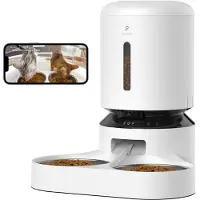 Petlibro - Granary Camera Dual Food Tray - White - 5L