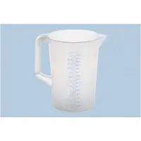 Generique HÜNERSDORFF Messkanne 3000 ml PP transparent D175xH238 mm Griff geschl.
