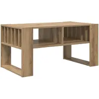 vidaXL Couchtisch Artisan-Eiche 92 x 49,5 x 45 cm Holzwerkstoff