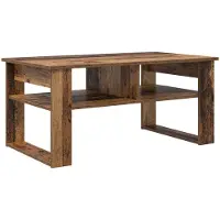 vidaXL Couchtisch Altholz 96 x 54 x 44 cm Holzwerkstoff