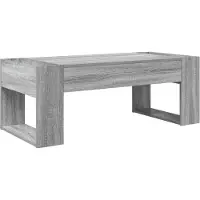 vidaXL Couchtisch Sonoma-Grau 110 x 50 x 41 cm Holzwerkstoff
