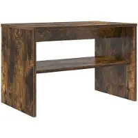 vidaXL TV-Schränk 60 x 35 x 40 cm Geräucherte Eiche Holzwerkstoff