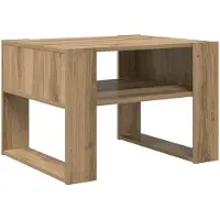 vidaXL Couchtisch Artisan-Eiche 66 x 53 x 45 cm Holzwerkstoff