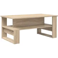 vidaXL Couchtisch Sonoma-Eiche 90 x 50 x 40 cm Holzwerkstoff