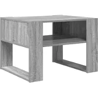 vidaXL Couchtisch Graues Sonoma 66 x 53 x 45 cm Holzwerkstoff