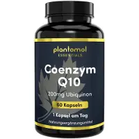 Plantomol Essentials - Coenzym Q10 Kapseln 200mg pro Kapsel + Papain & Spirulina 60 St