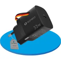 Sonero USB-C GaN Ladegerät X-PS110, 1 Port, 33W, schwarz