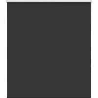 vidaXL Verdunkelungsrollo Schwarz 135x130 cm Stoffbreite 131,6 cm