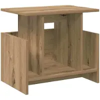 vidaXL TV-Ständer 50 x 35 x 45 cm Artisan-Eiche Holzwerkstoff
