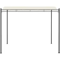 vidaXL "Winter Sale" Pavillons & Partyzelte - Creme Pavillon Stoff Cremeweiß DE3696073