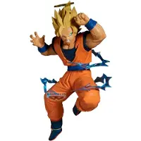 Banpresto Dragon Ball Z Goku Super-saiyajin 2 Son Match Makers Figur 15 Cm Orange Orange One Size