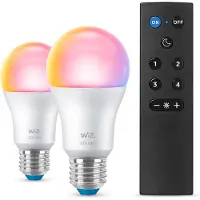 Wiz LED A60 E27 60W Color (3er-Set) – Smarte WLAN RGB Lampen