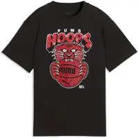 Puma Basketball Flagrant Foul T-Shirt, Schwarz, 128