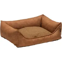 Beeztees Lua Orthopädisches Hundebett, Farbe:cognac, Größe:70 x 50 cm