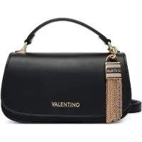 Mario Valentino Schwarze Polyurethan Damenhandtasche