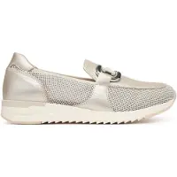 Caprice Damen Slipper 9-24536-42 960 PLATIN.MET.CO Weite-G GR.41