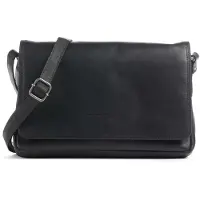 The Chesterfield Brand Laverton Flapoverbag medium black