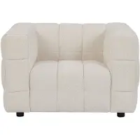 Vente-unique Sessel Mit Gerader Rückenlehne Lerici Weiß 106 cm