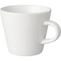 Mammoet Budgetline Neo Kaffeetassen, 19 cl, 12 Stück, Weiß Porzellan, Kaffeebecher