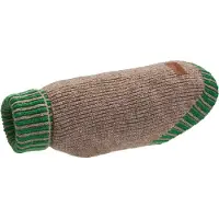Hunter - Dogcoat Odense 25 + hat, beige/green - (203524)