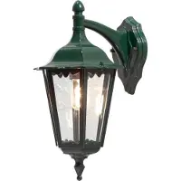 Konstsmide Firenze Down grün lackiertes Aluminium, klares Glas 7212-600