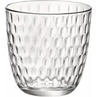 Bormioli Rocco Wasserglas Slot Transparent 290 ml (12er-Set)