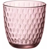 Bormioli Rocco Wasserglas Slot Rosa 290 ml (12er-Set)
