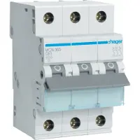 Hager MCN363 Sicherungsautomat 3polig C-63A
