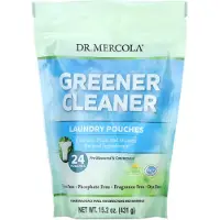Dr. Mercola , Greener Cleaner, Waschbeutel, Duftstofffrei, 24 Beutel, 15,2 oz (431 g)