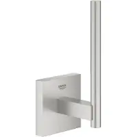 GROHE Start Cube QuickFix Reservetoilettenpapierhalter, klebbar, supersteel